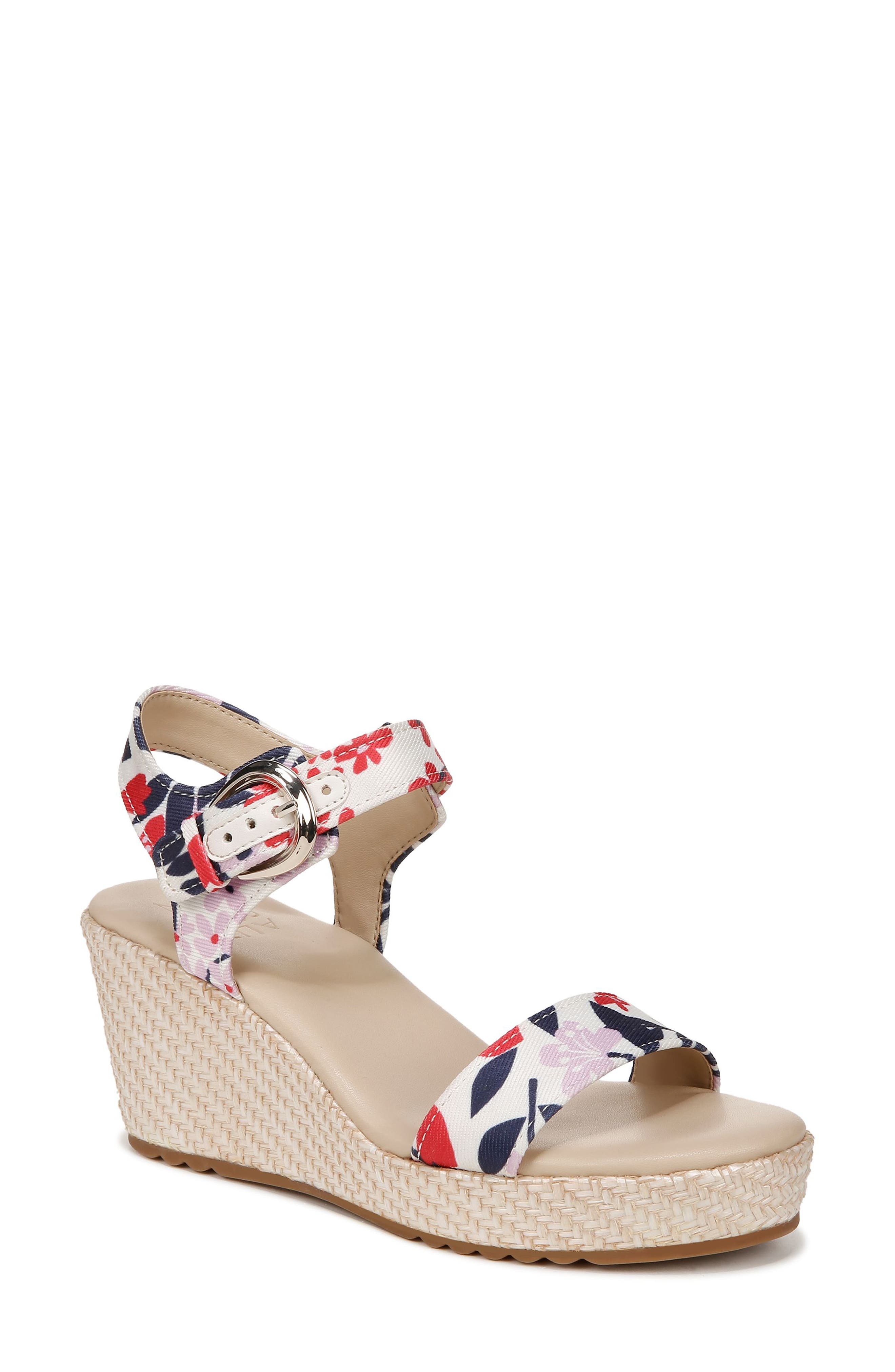 Naturalizer Stella Platform Wedge Sandal, Main, color, 