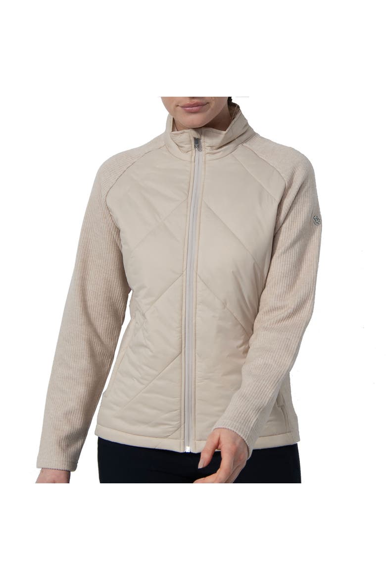 Tulsa Womens Golf Jacket, Main, color, Raw Beige