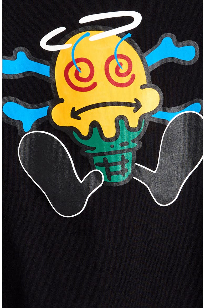 Kids' Dazed Graphic T-Shirt, Alternate, color, BLACK