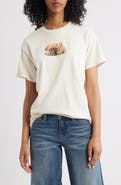 Vinyl Icons Puppy Cotton Graphic T-Shirt