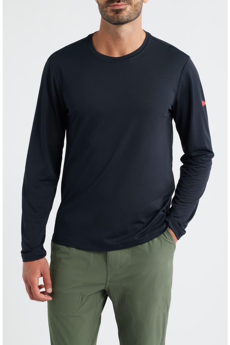 Airtex Performance Long Sleeve T-Shirt, Main, color, BLACK