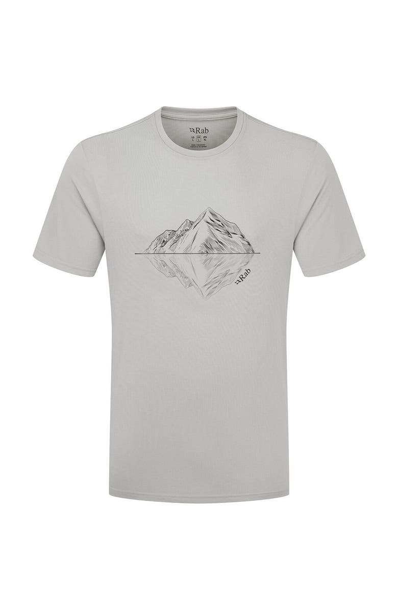 Rab Crimp Reflection T-Shirt - Men's, Main, color, Light Zinc