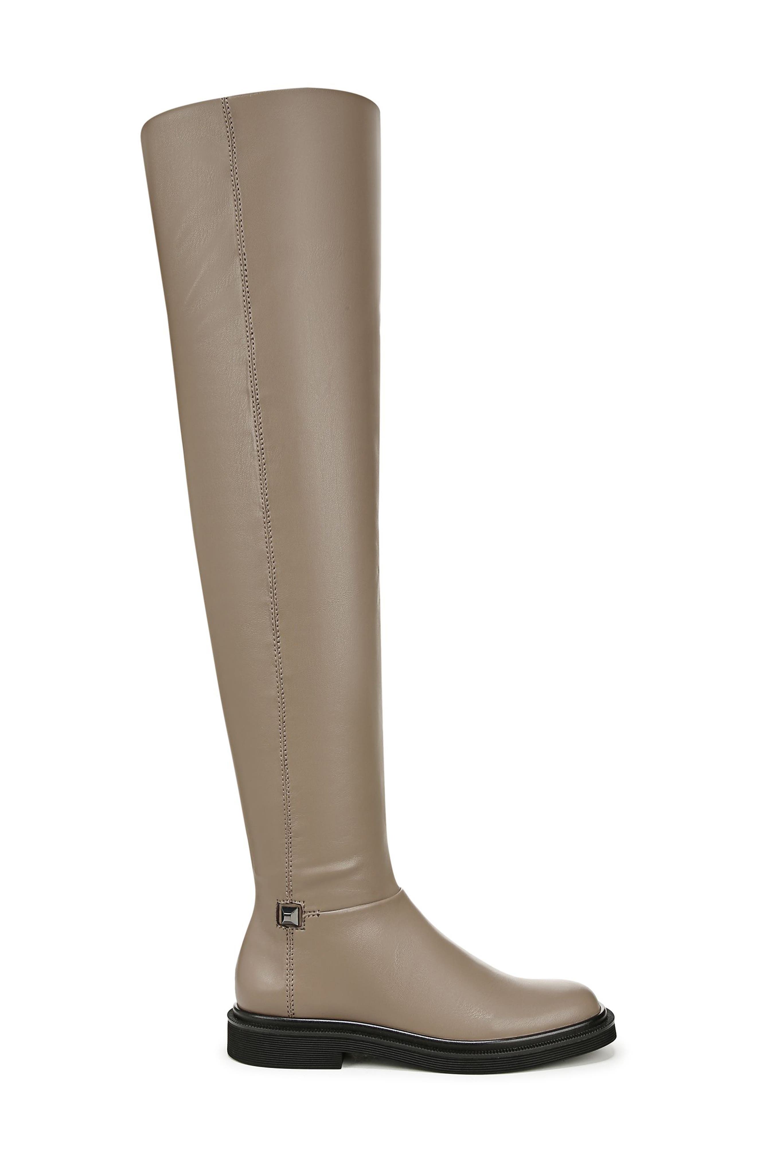 Franco Sarto Angeli Over the Knee Boot, Alternate, color, Grey