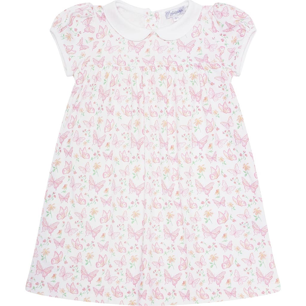 Nellapima Butterflies Print Playtime Dress In White