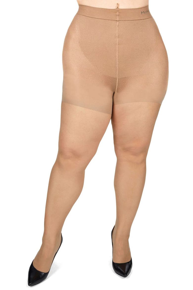BodySmootHers Girdle Top Shaper Pantyhose, Alternate, color, HONEY