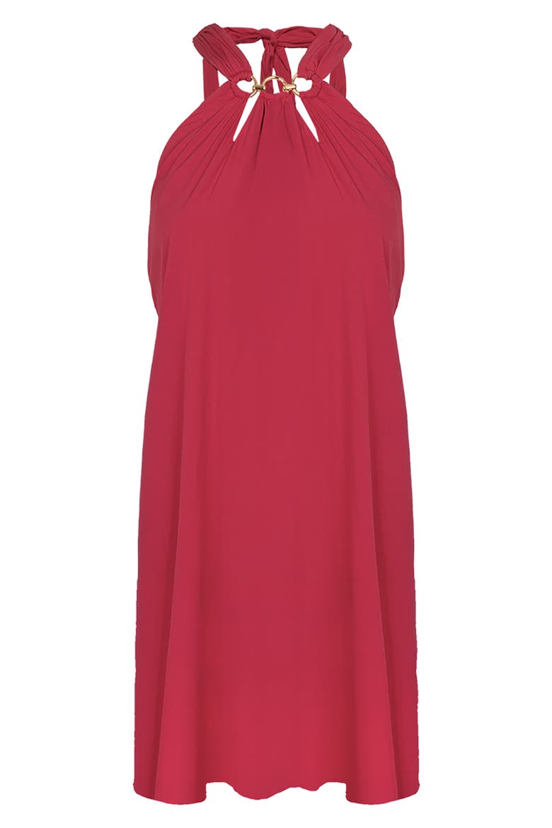 Alyna Cover-Up Dress, Alternate, color, RED