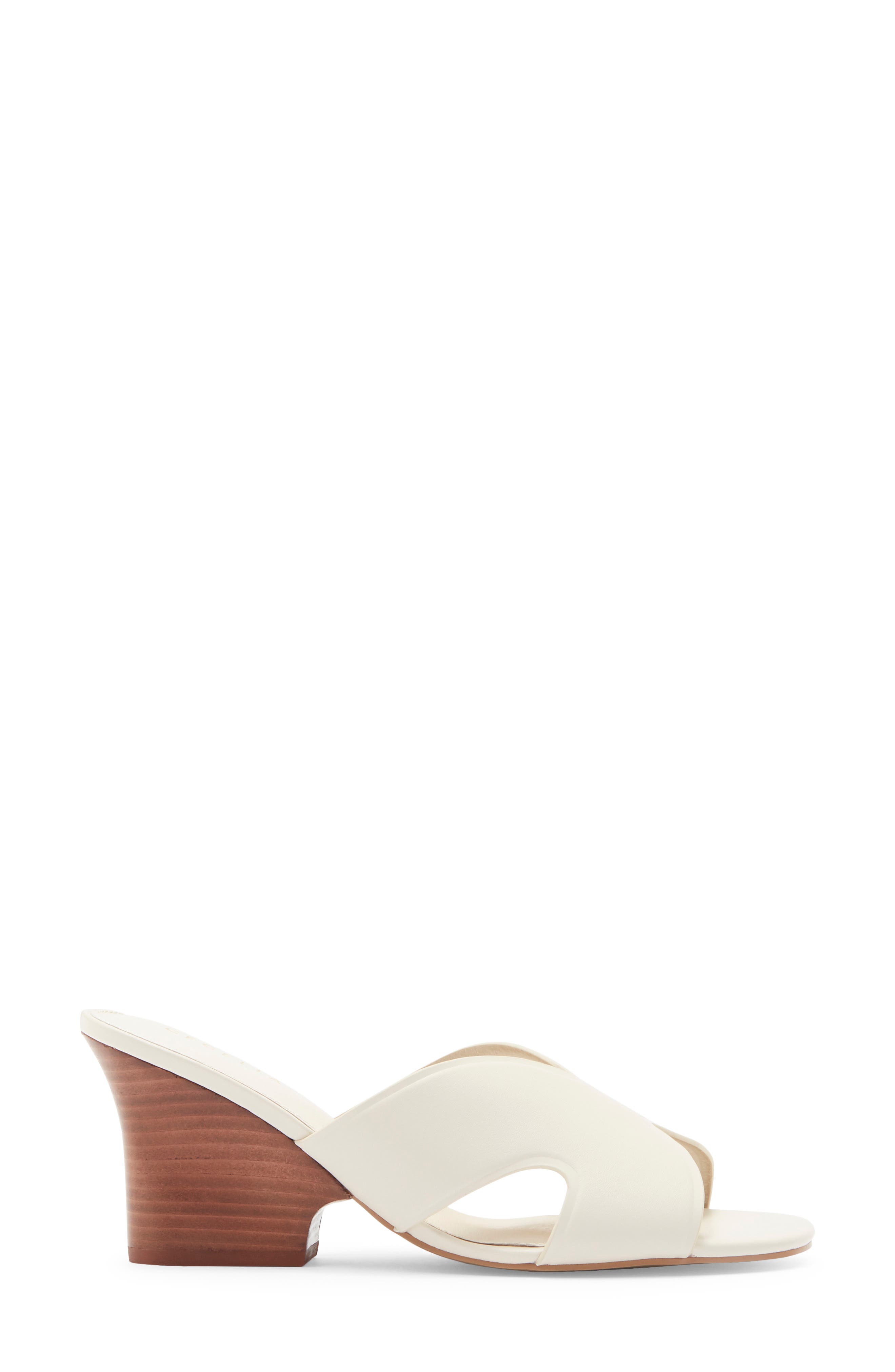 Faye Wedge Slide Sandal, Alternate, color, BONE