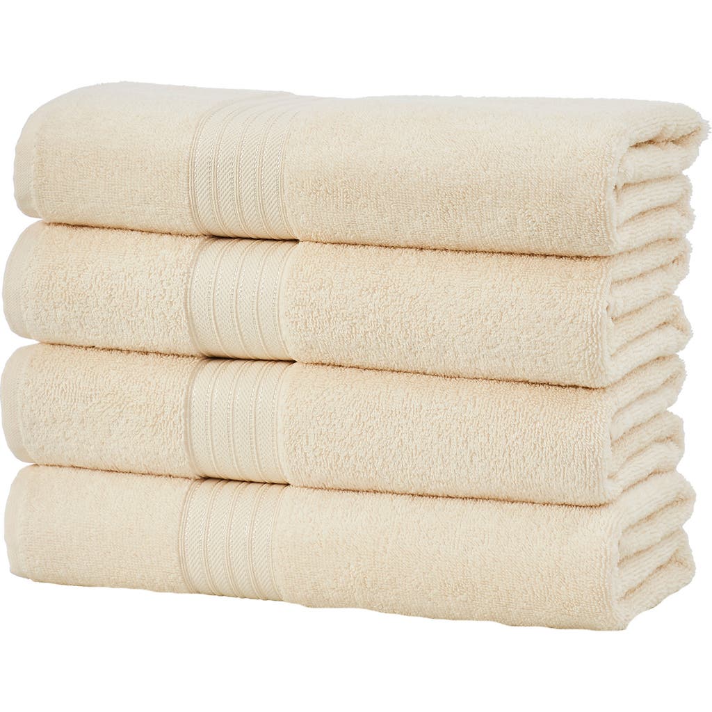 Woven & Weft 4-piece Cotton Bath Towels
