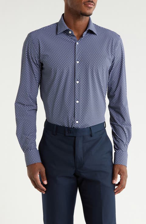 Kenno Trim Fit Performance Dress Shirt