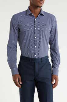 Kenno Trim Fit Performance Dress Shirt