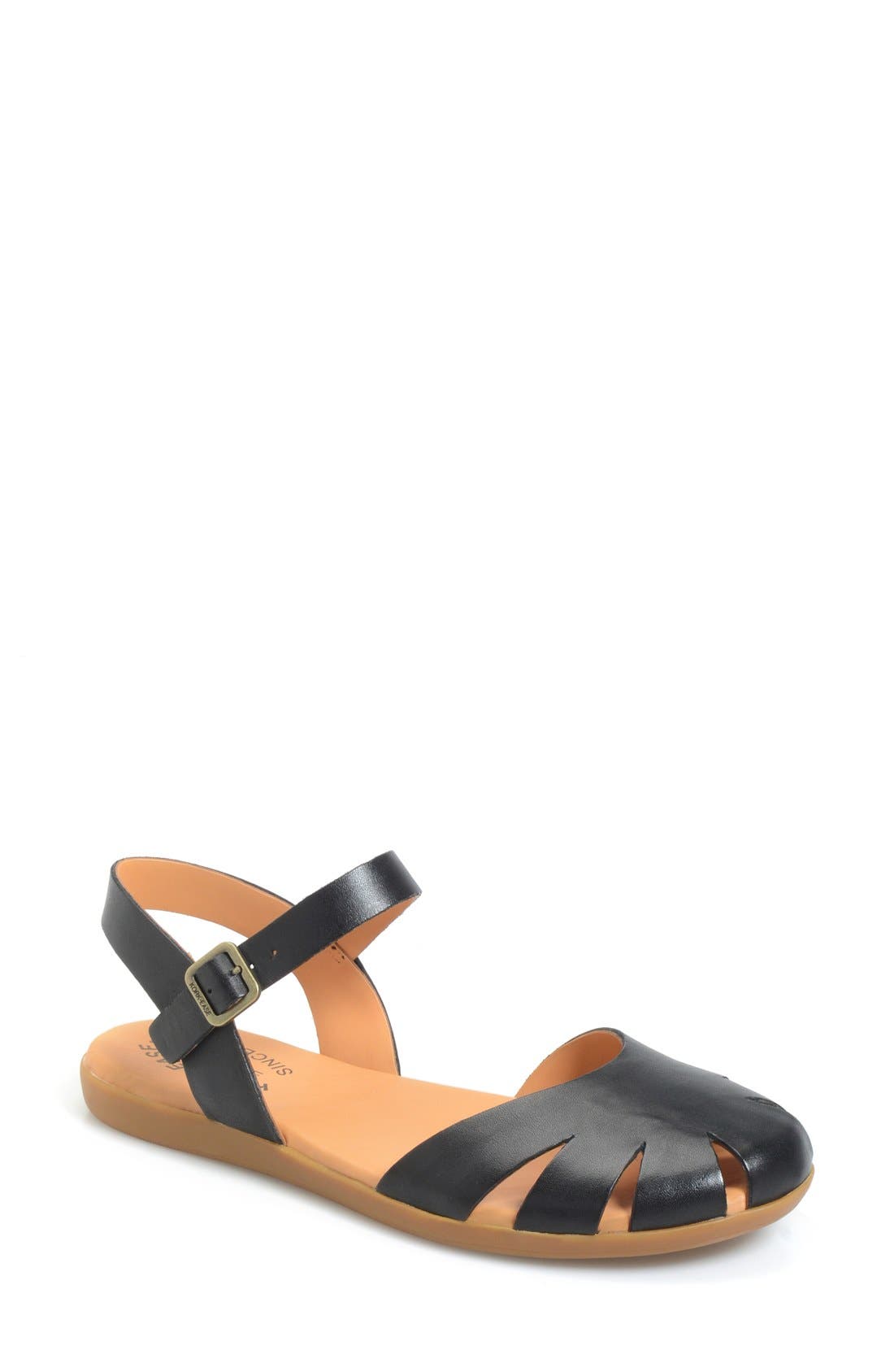 Kork-Ease 'Meegan' Sandal, Main, color, BLACK