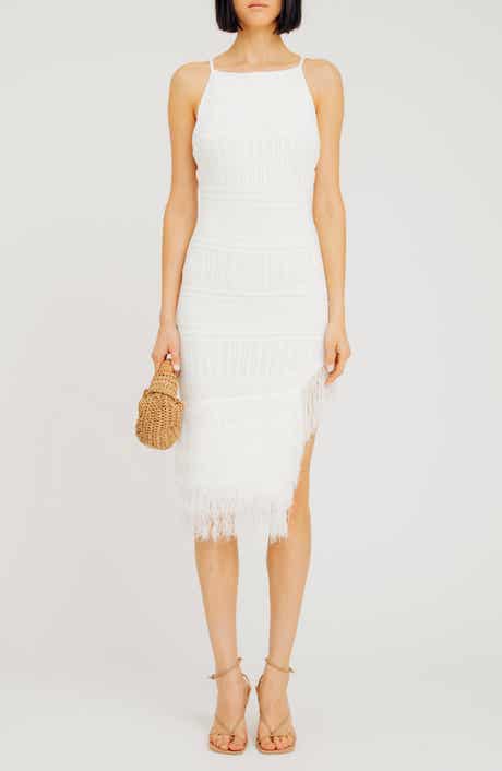 Yuna Pointelle Fringe Dress