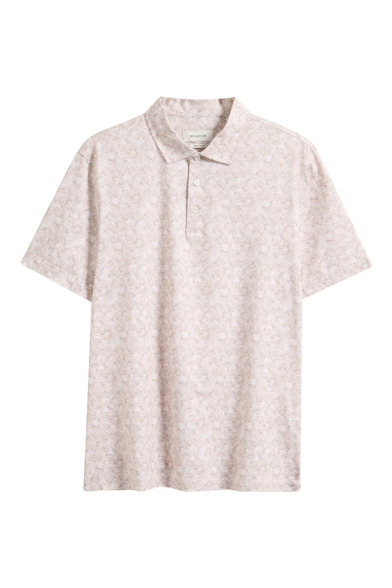 Victor OoohCotton® Floral Polo, Alternate, color, SAND