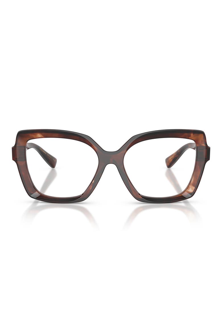 53mm Butterfly Optical Glasses, Main, color, HAVANA
