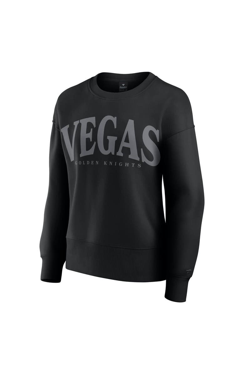 FANATICS Women's Fanatics Black Vegas Golden Knights Elements Flow Pullover Sweatshirt, Alternate, color, Black