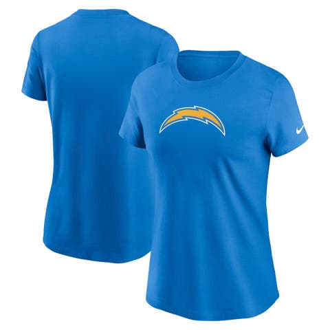 Women's Nike Powder Blue Los Angeles Chargers Primary Logo T-Shirt