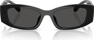 Michael Kors 52mm Rectangular Sunglasses