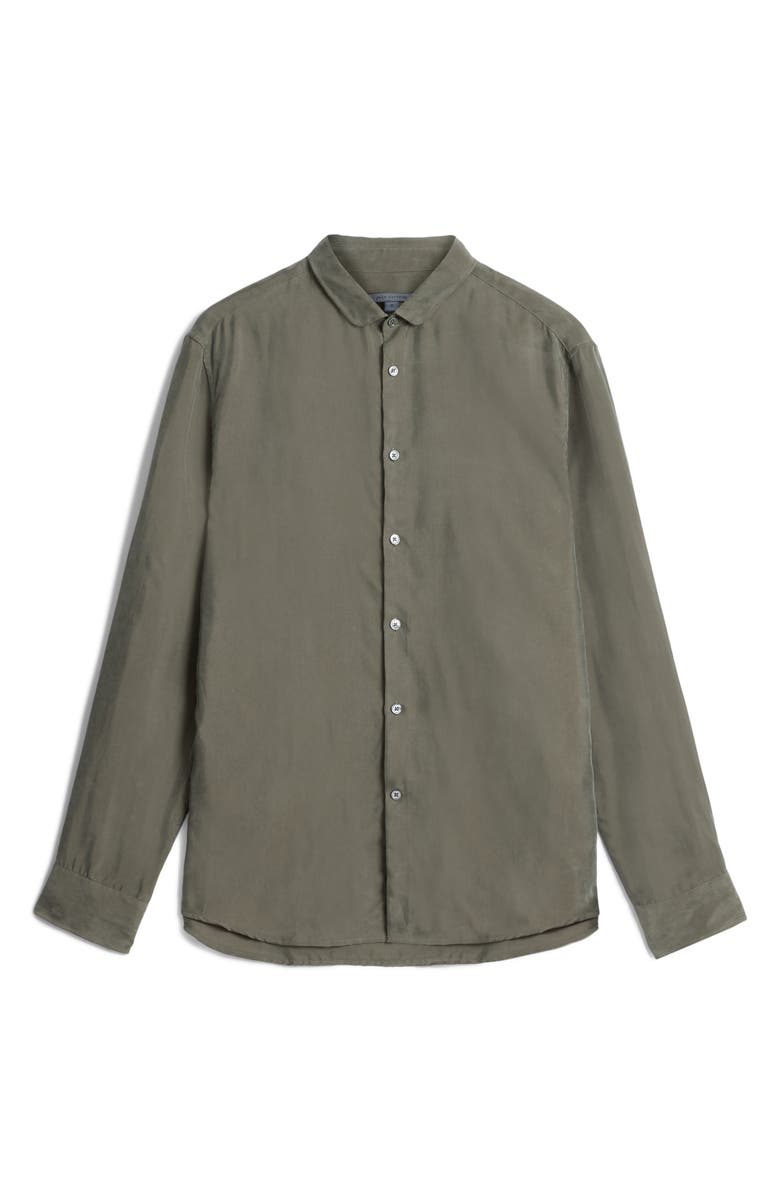 John Varvatos Slim Fit Cupro Blend Button-Up Shirt, Alternate, color,