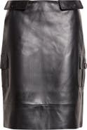 Paloma Wool Guerrica Leather Cargo Skirt