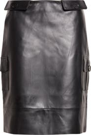 Paloma Wool Guerrica Leather Cargo Skirt