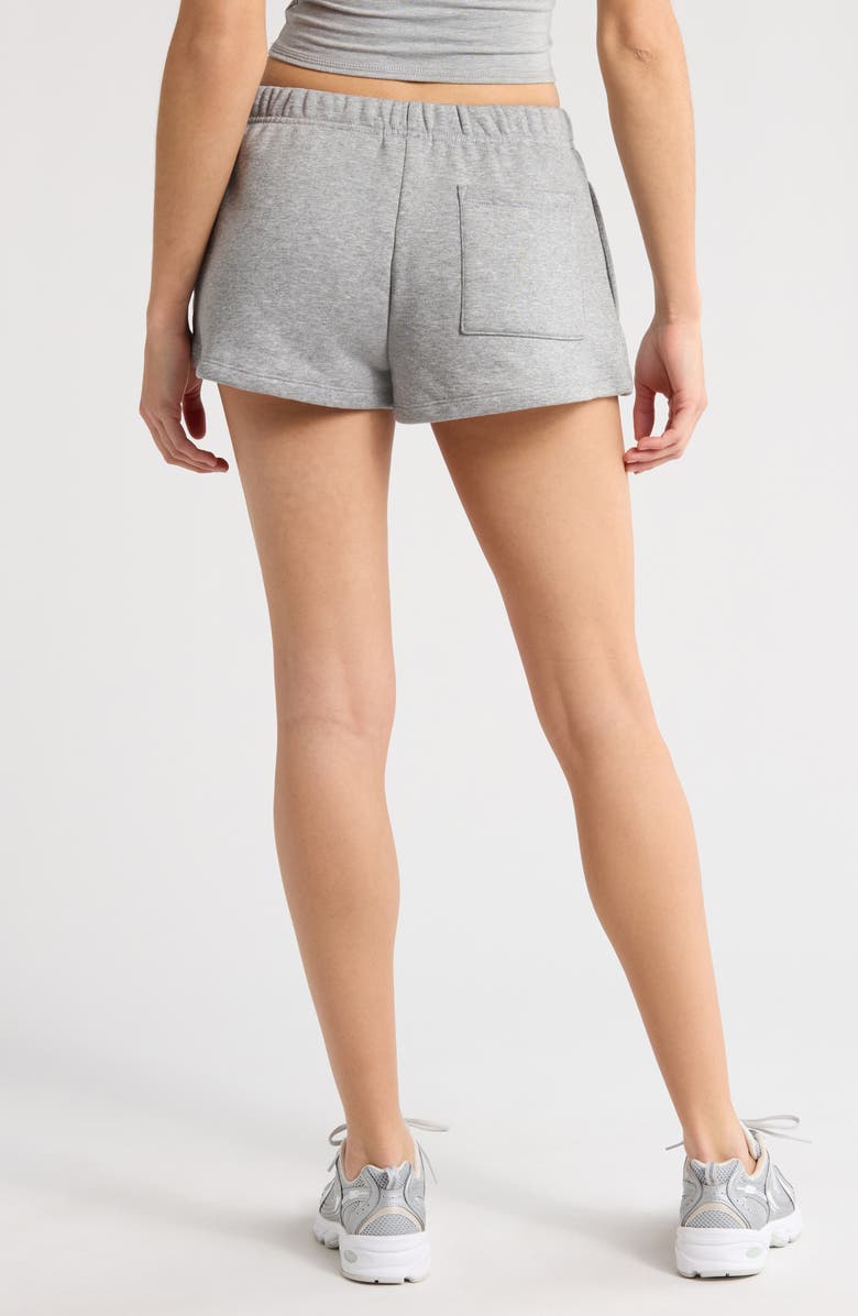 Florence by Mills Cozy Crush Sweat Shorts, Alternate, color, Heather Grey