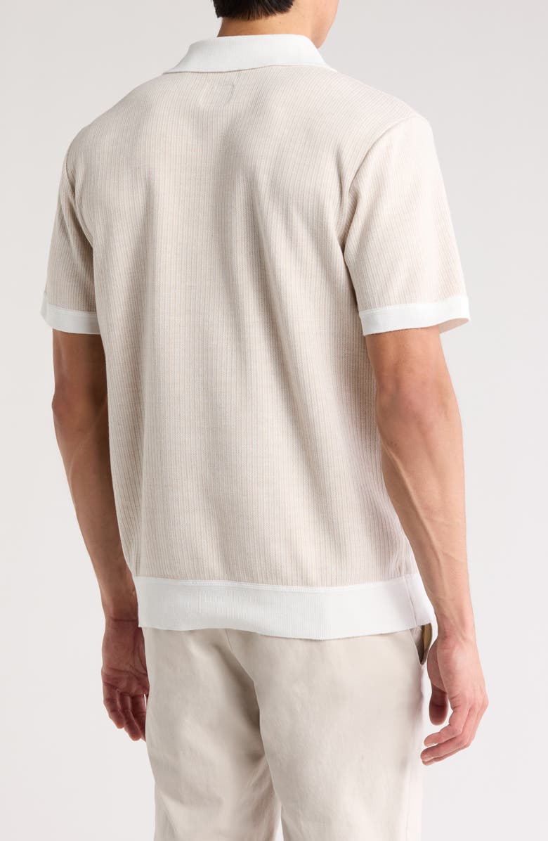 Buffalo Jeans Weesley Knit Polo, Alternate, color, Jute Combo