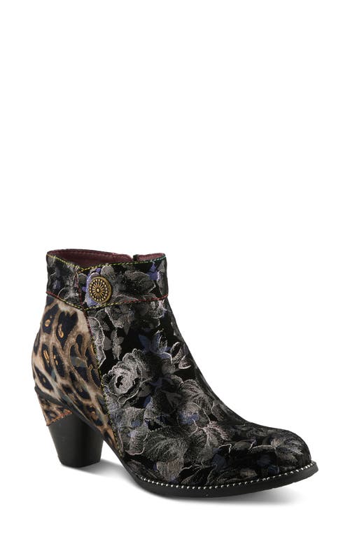 L'artiste By Spring Step Dessalynn Bootie In Multi