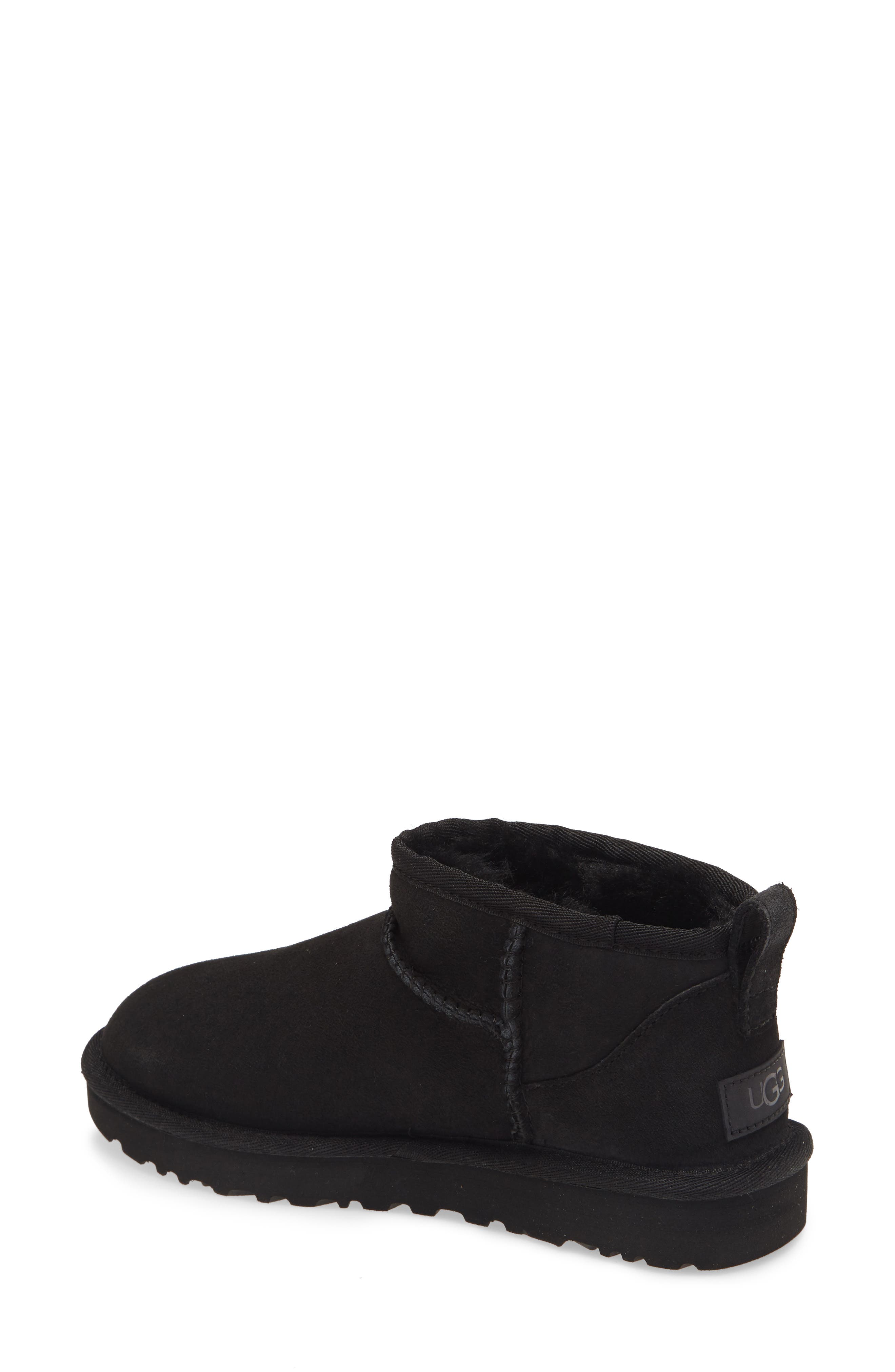 UGG<sup>®</sup> Ultra Mini Classic Boot, Alternate, color, Black Suede