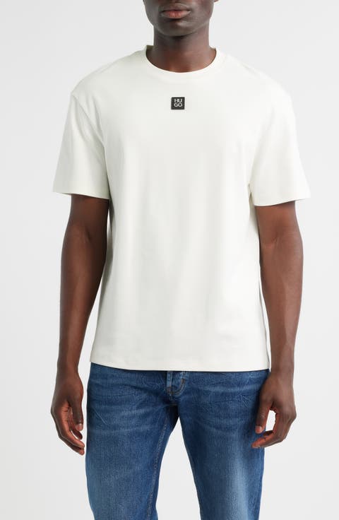 Dalile Logo Badge Cotton T-Shirt