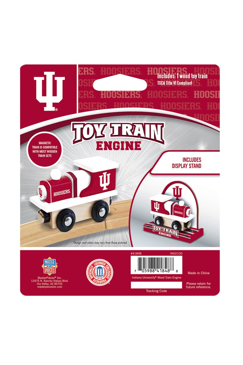 Indiana Hoosiers Toy Train Engine, Alternate, color, Multicolor
