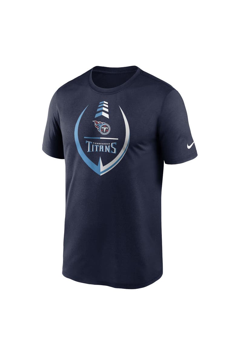 Men's Nike Navy Tennessee Titans Icon Legend Performance T-Shirt, Alternate, color, Navy