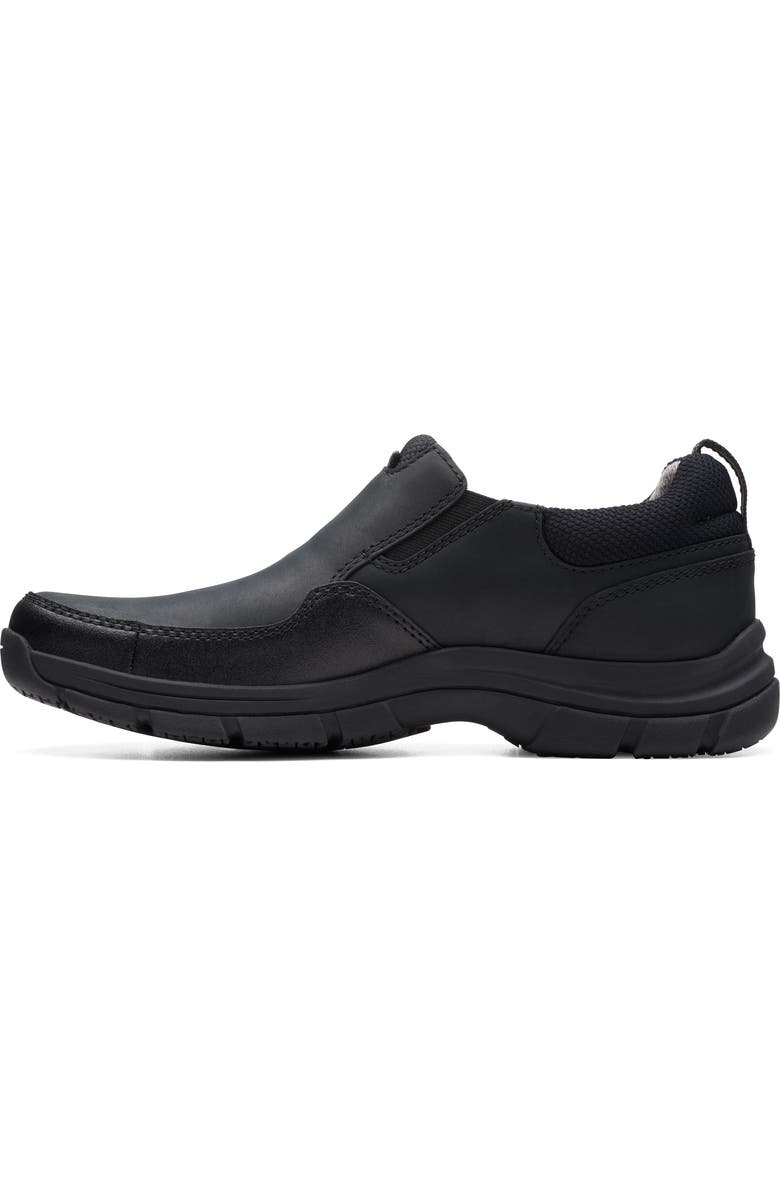 Clarks<sup>®</sup> Walpath Step Slip-On, Alternate, color, Black Leather