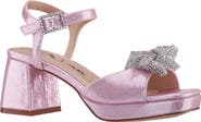 Nina Kids' Anora Crystal Bow Sandal