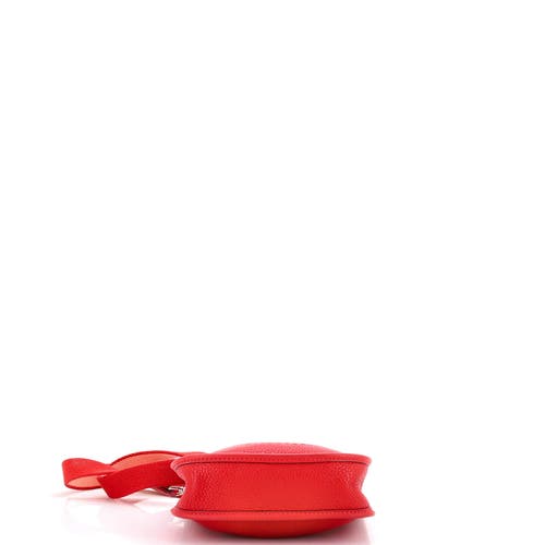 Pre-owned Hermes Hermes Evelyne Bag Gen Iii Clemence Tpm In Red