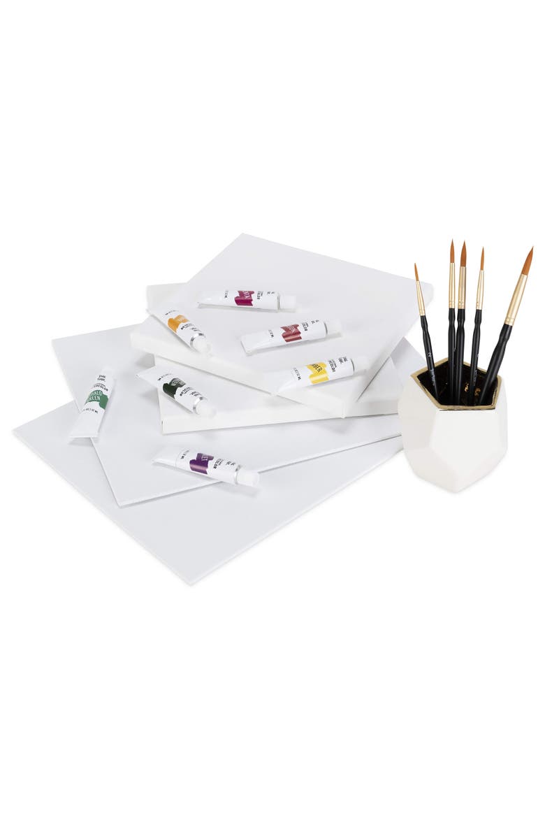 Professional Watercolor Paint Set 12 Tubes, Alternate, color, Multicolored