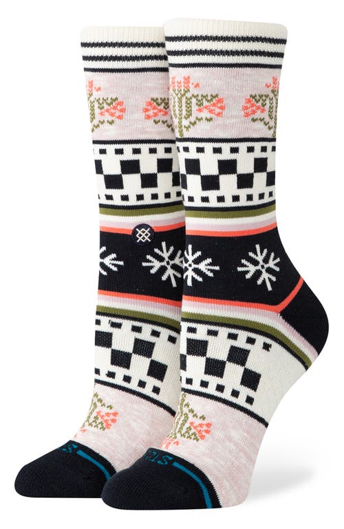 Stance Winter Bloom Crew Socks In Purple