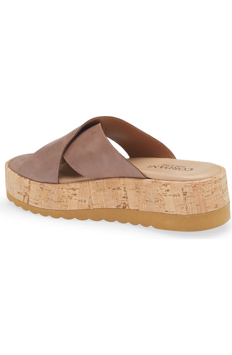 Cordani Kali Platform Slide Sandal, Alternate, color, Tmoro Leather