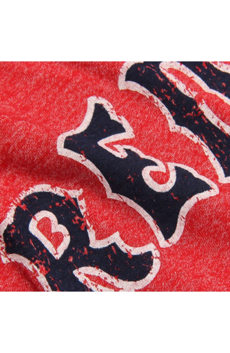 Majestic Threads Women's Majestic Threads David Ortiz Red Boston Red Sox Name & Number Tri-Blend Three-Quarter Length Raglan T-Shirt, Alternate, color, Red