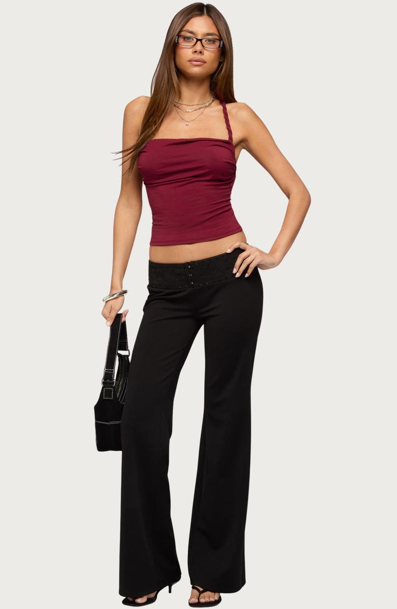 EDIKTED Cailinne Braided Twist Top, Alternate, color, 