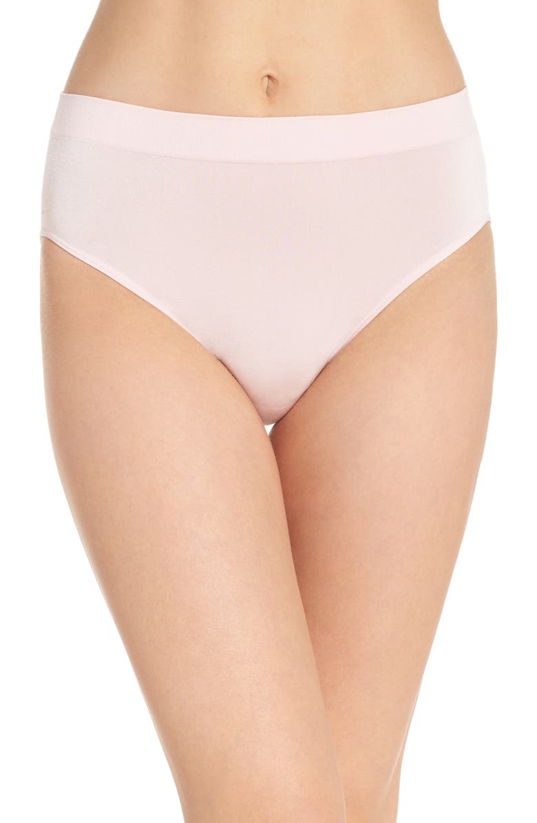 Wacoal B-Smooth<sup>®</sup> High Cut Briefs, Main, color, Chalk Pink
