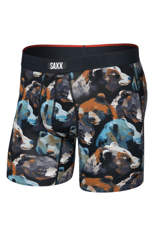 Saxx Vibe Xtra Soft Comfort Boxer Briefs In Multi