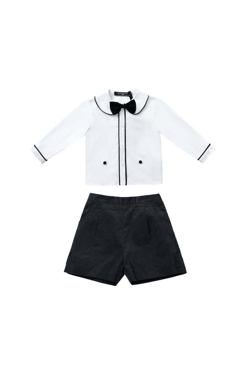 MOUSTACHE Ben Shorts Set, Main, color, Black