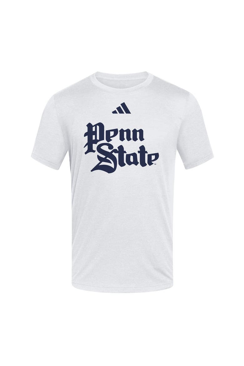 Men's adidas  White Penn State Nittany Lions Vault Blend T-Shirt, Alternate, color, White