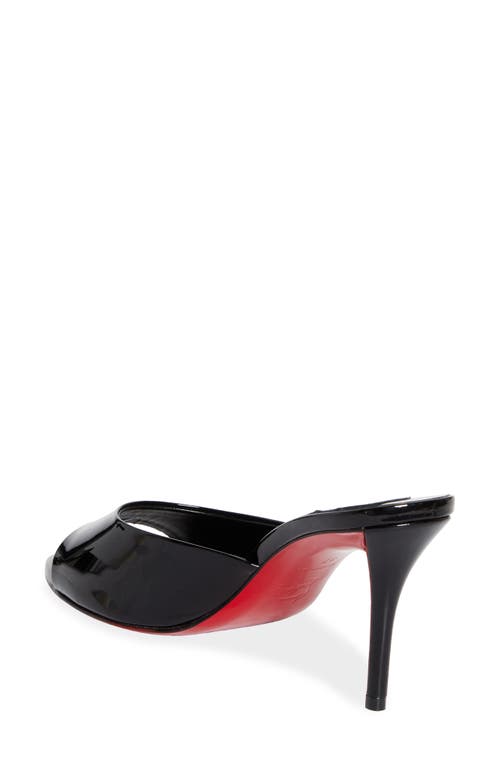 Christian Louboutin Miss Z Pointed Toe Sandal In Black