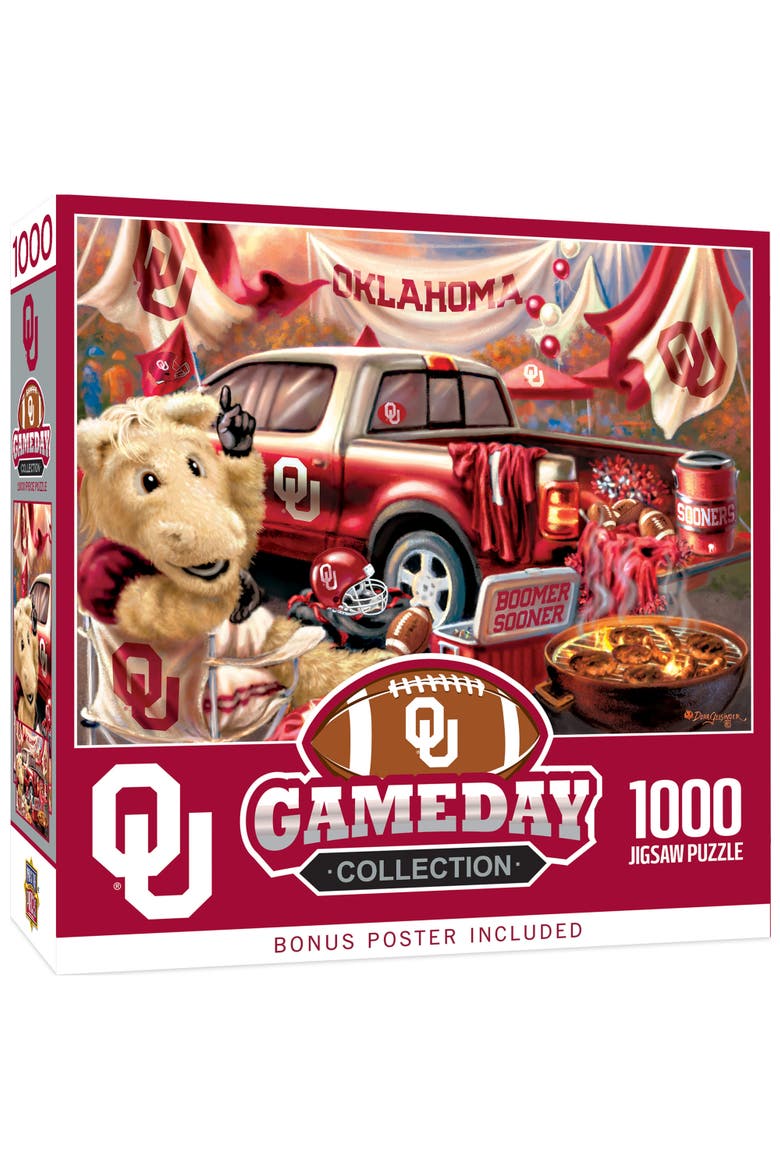 Oklahoma Gameday 1000 Piece Puzzle, Main, color, Multicolor