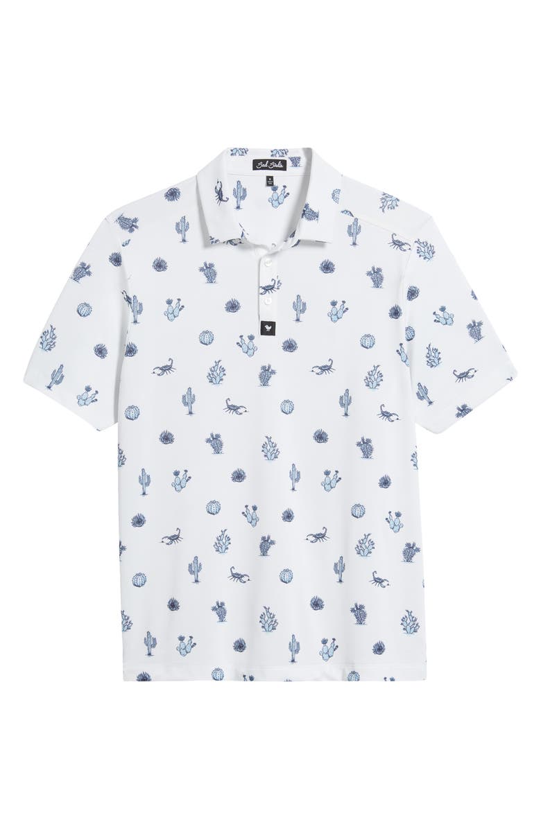 Bad Birdie Deserted Piqué Golf Polo, Alternate, color, 
