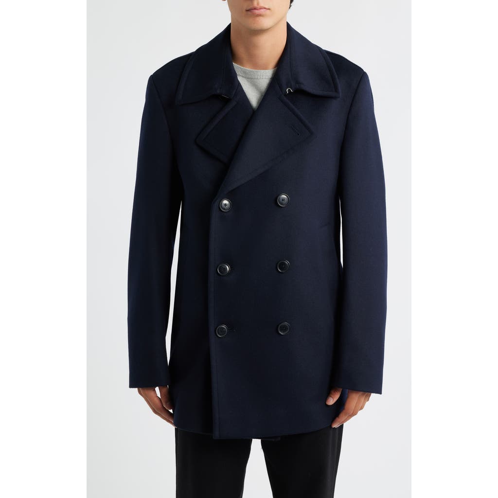 Hugo Boss Coat Boss Men Color Blue In Blue