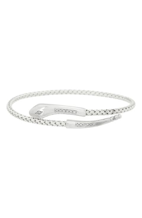 Pavé Diamond Bypass Bracelet - 0.12 ctw