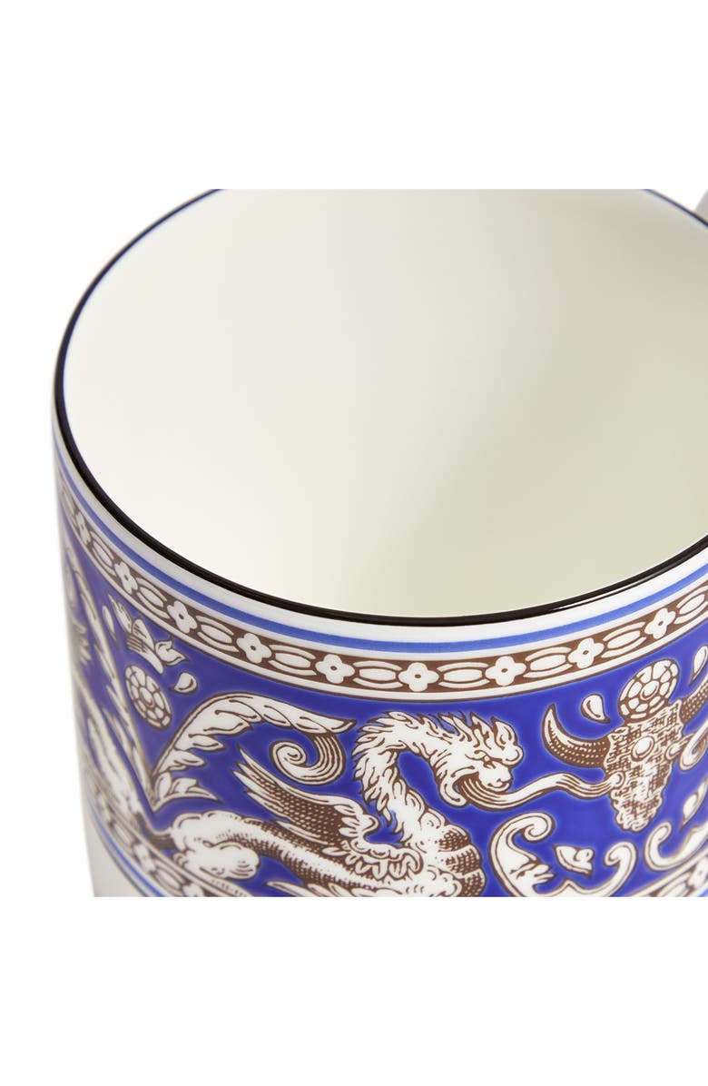 Wedgwood Florentine Bone China Mug, Alternate, color, Blue