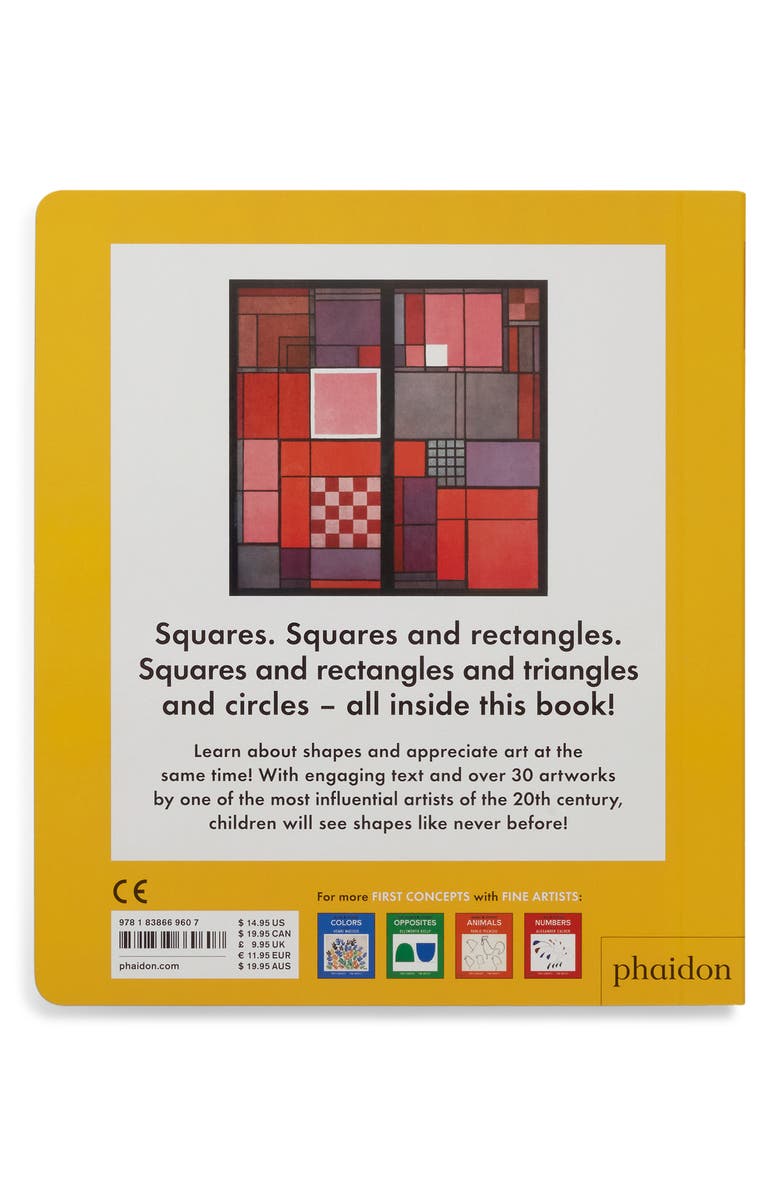 Phaidon Press 'Squares & Other Shapes' Book, Alternate, color, Yellow Multi